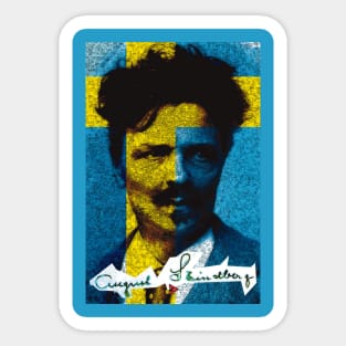 August Strindberg Sticker